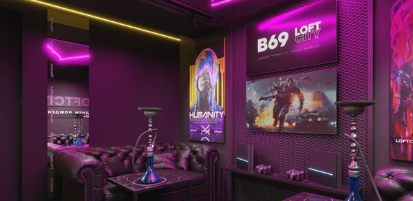 Лофт-центр Б69. Зал Призма с верандой на крыше