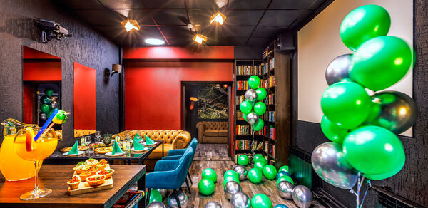 ИглуБар. Гарри Поттер. Лофт-зал в классическом стиле 