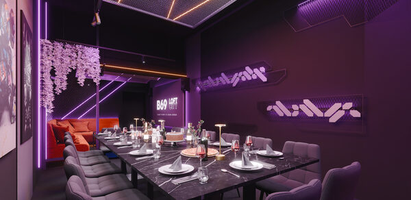 Лофт-центр Б69. Зал Бэнкси с верандой на крыше