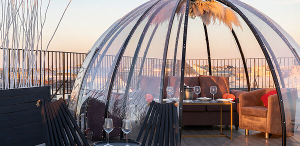 Sky Terrasse. Лаундж пространство на крыше 