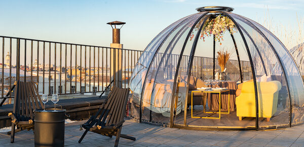 Sky Terrasse. Лаундж пространство на крыше 