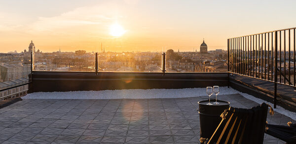 Sky Terrasse. Лаундж пространство на крыше 
