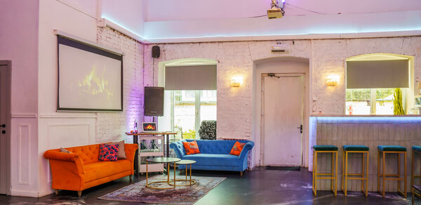 Уютный лофт с отдельным входом и внутренним двором с барбекю