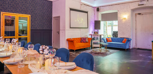 Уютный лофт с отдельным входом и внутренним двором с барбекю