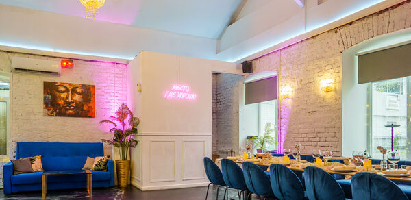 Уютный лофт с отдельным входом и внутренним двором с барбекю