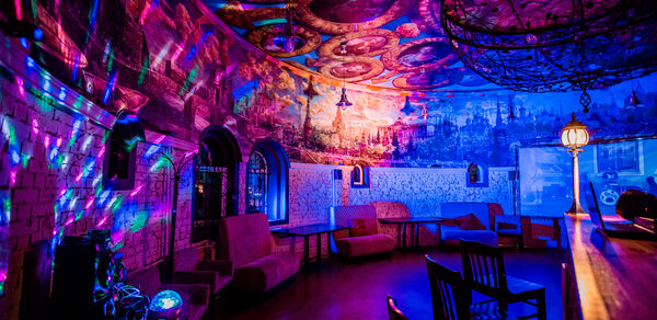 Царский лофт. Круглый лофт со светомузыкой 