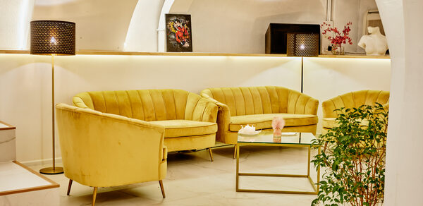 Светлое пространство в центре