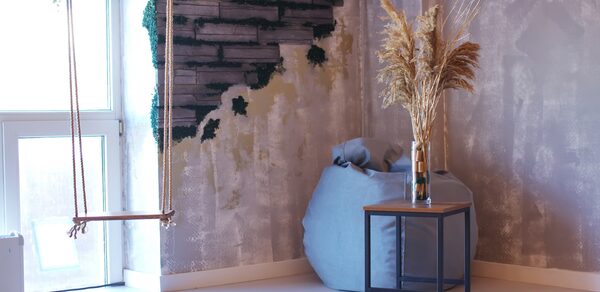 Wood. Яркий и уютный лофт