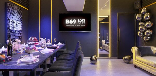 Лофт-центр Б69. Зал Кэш с верандой на крыше