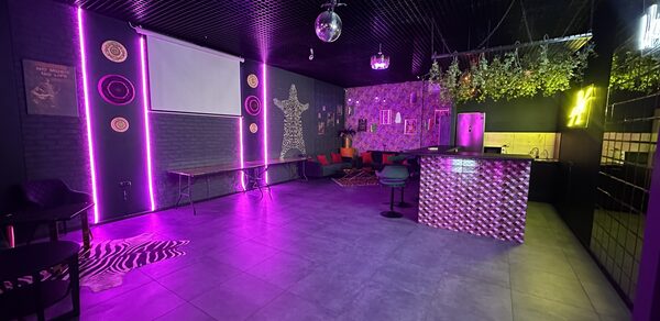 Лофт со светомузыкой