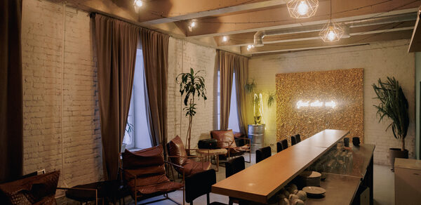 Светлый лофт с фотозоной