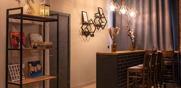 Интерьерный зал в современном стиле