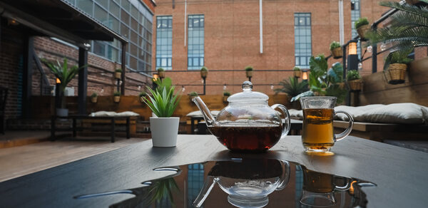 Просторная терраса для мероприятий