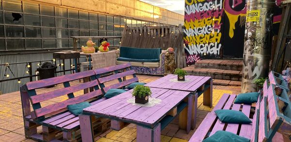 Лофт Ван Гог Двухуровневый лофт с верандой