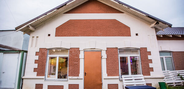 Просторный лофт с верандой и внутренним двориком