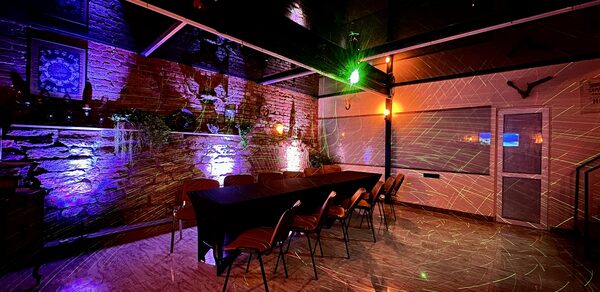 Авторский лофт со светомузыкой