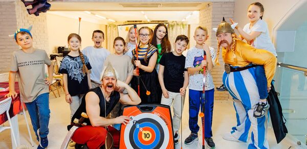 Огромное пространство с фотозонами