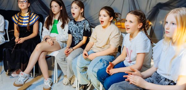 Огромное пространство с фотозонами