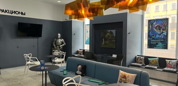 Interactive Space. Современный зал с VR