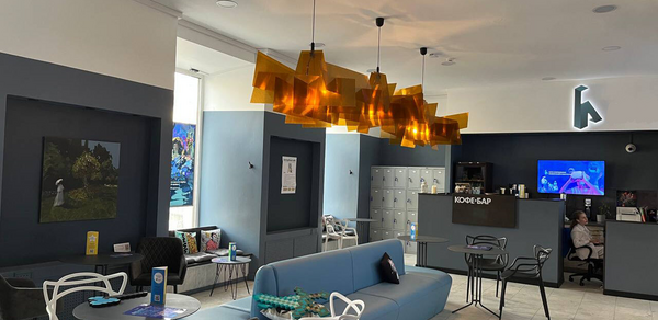 Interactive Space. Современный зал с VR