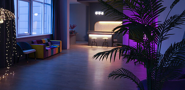 Лофт в современном стиле с кухней