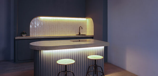 Лофт в современном стиле с кухней