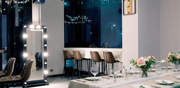 Стильный лофт с панорамными окнами