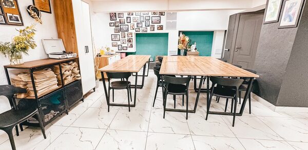 Светлое пространство в центре