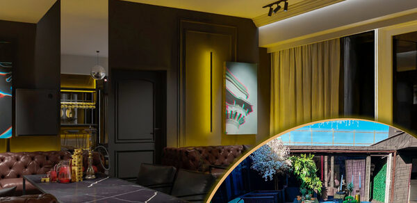 ИглуЛофт. Высота. Просторный лофт-зал с большими окнами