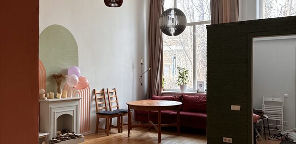 Детский лофт с игровой комнатой