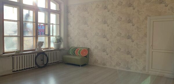 Светлый зал 30 кв. м с естественным светом