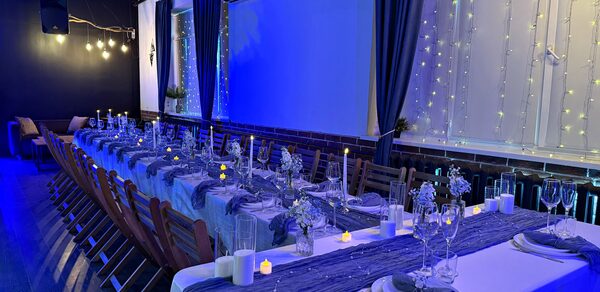 Лофт со сценической аппаратурой, грилем и верандой