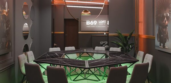 Лофт-центр Б69. Криспи. Лофт-зал со светомузыкой