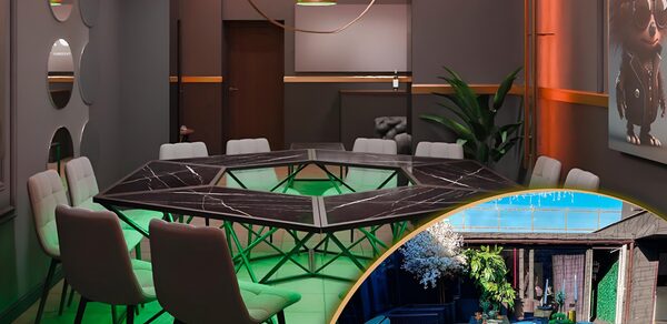 Лофт-центр Б69. Криспи. Лофт-зал со светомузыкой