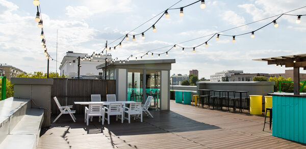 Атмосферное лофт-пространство с выходом на веранду