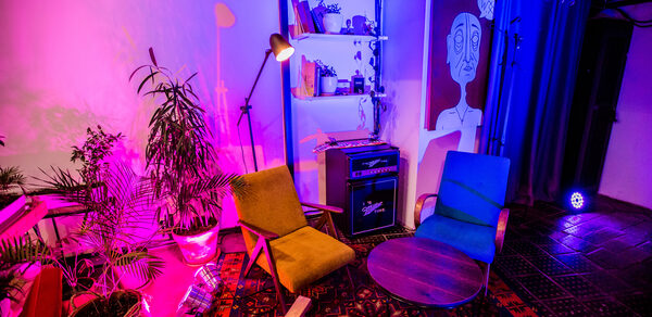 Дизайнерское двухуровневое пространство