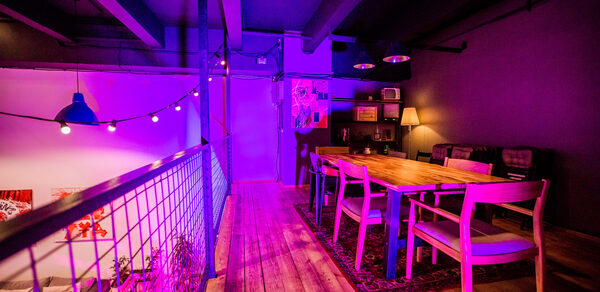 Дизайнерское двухуровневое пространство