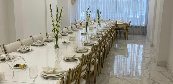 Банкетный зал в стиле классицизм