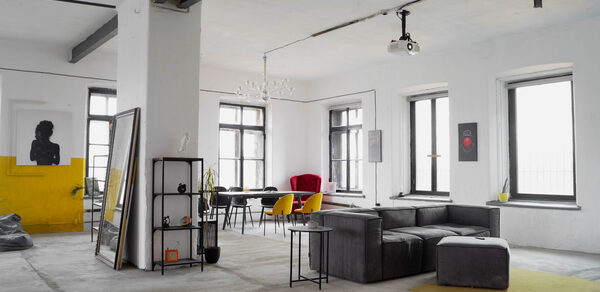 Светлое лофт-пространство в историческом здании