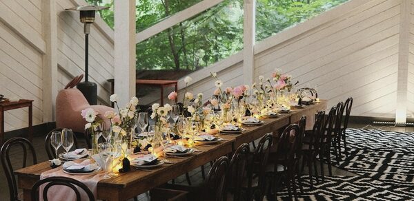 Банкетный зал в усадьбе Лесной берег