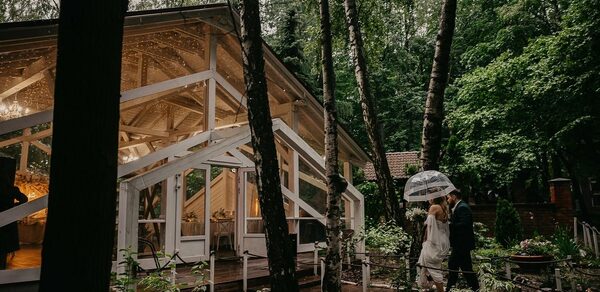 Банкетный зал в усадьбе Лесной берег