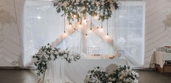 Банкетный зал в Усадьбе Лесной берег