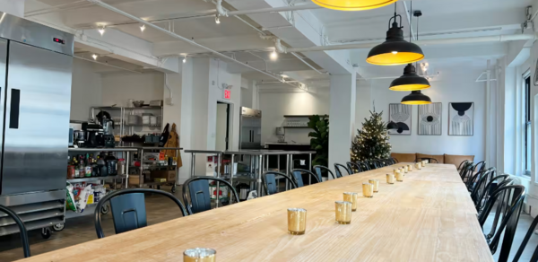 Event Space at Prime kitchen in Midtown loft