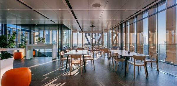 Rooftop venue in the Isola district