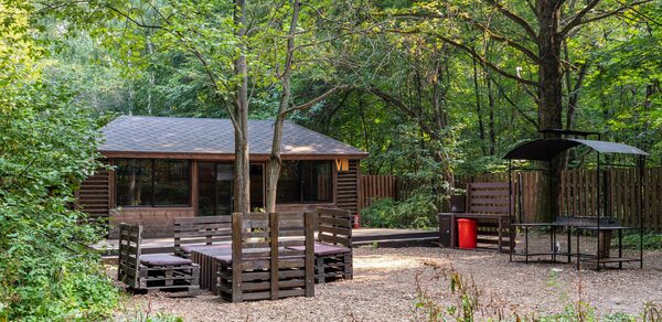 Беседка на 25 гостей в парке Лосиный остров