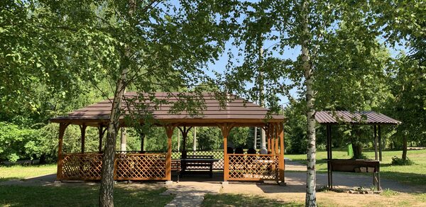 Большая беседка на 30 человек в Парк Отель Куркино