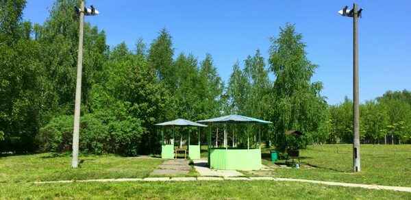 Большая беседка на 30 человек в Парк Отель Куркино