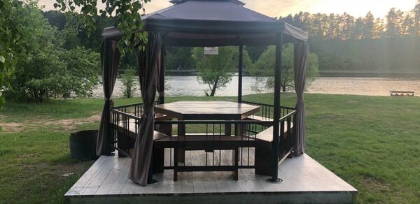 Беседка для шашлыка в Серебряном бору