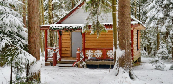 Избушка Домик Деда Мороза 