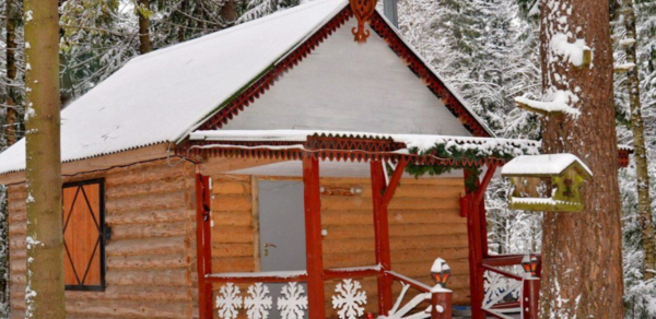 Избушка Домик Деда Мороза 